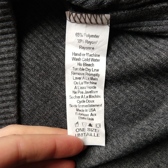 John Galt Soft Ribbed Poly Rayon Mini Tee Dress - Picture 4 of 4